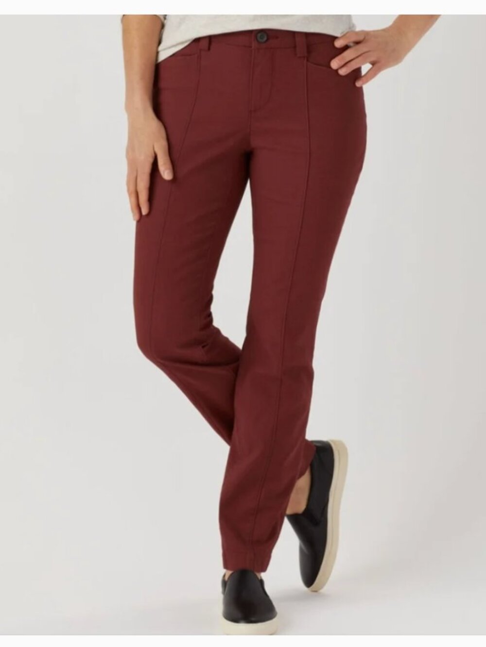 Duluth Women's Workday Warrior Chino Slim Leg Pants 14x29